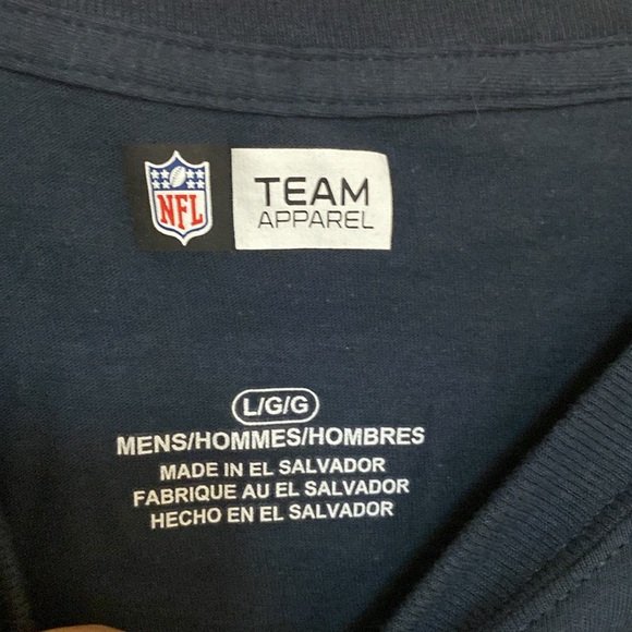 NFL Mens L Chicago Bears Football Long Sleeve Shirt NEW - Picture 4 of 7